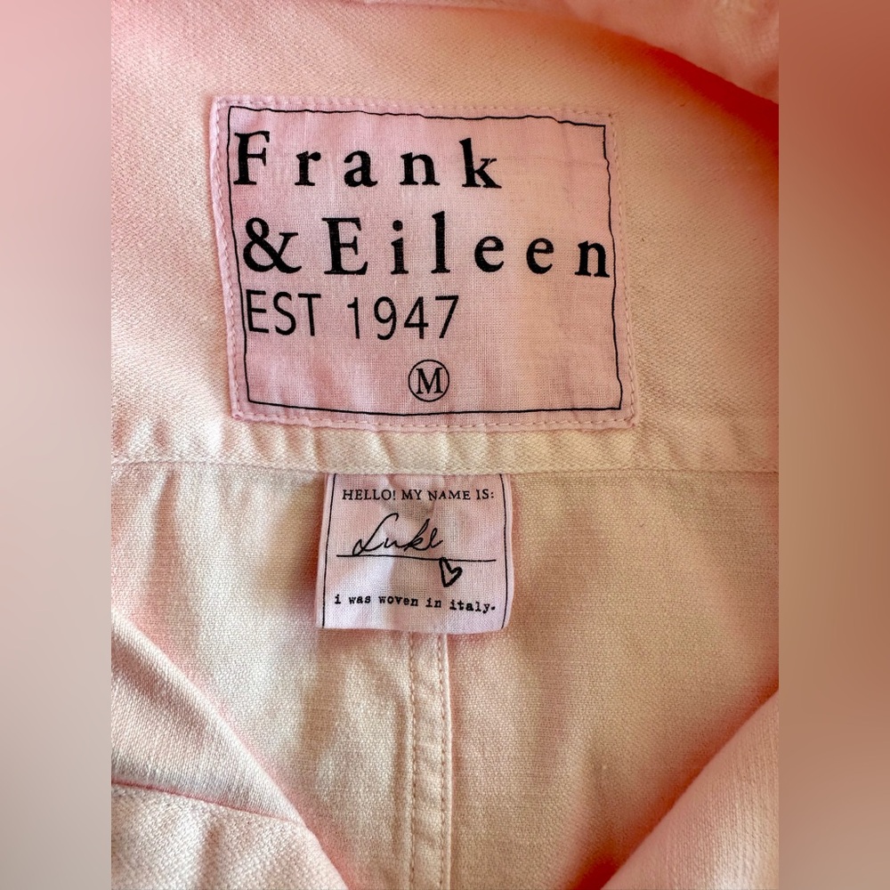 Frank & Eileen Men’s Luke Lightweight Button-Up Casual Shirt in 100% cotton - Picture 7 of 14